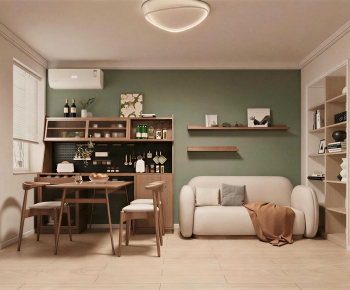 Japanese Style A Living Room-ID:101281881