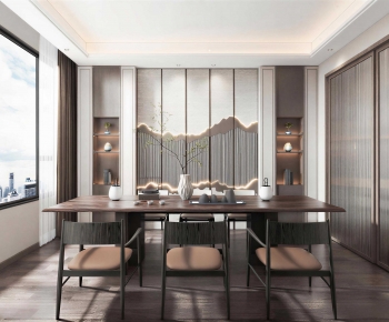 New Chinese Style Tea House-ID:901221042