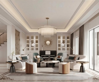 American Style A Living Room-ID:334456926