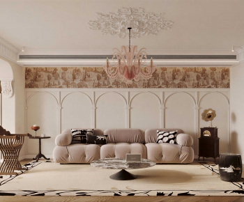 French Style A Living Room-ID:953980923