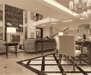 French Style Dining Room-ID:966859106