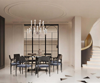 French Style Dining Room-ID:123862038