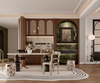 French Style Dining Room-ID:718760569