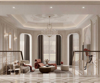 French Style A Living Room-ID:973901995