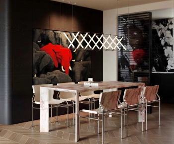 Modern Dining Room-ID:565632107