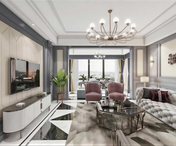 European Style A Living Room-ID:216506003
