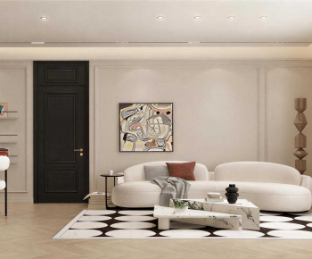 French Style A Living Room-ID:203270913