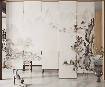 New Chinese Style Door Curtain-ID:633847006