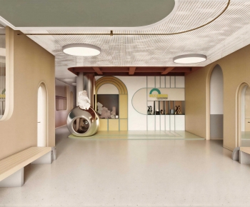 Modern Kindergarten Hall-ID:832027916