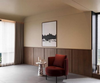 Wabi-sabi Style A Living Room-ID:843978888