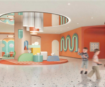 Modern Kindergarten Hall-ID:577696085
