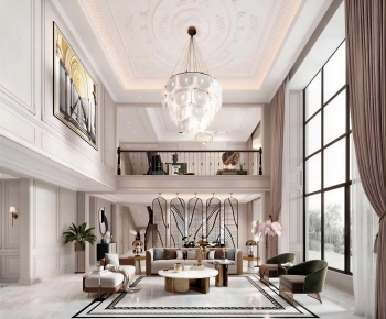 European Style A Living Room-ID:864553939
