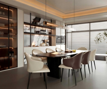 Modern Dining Room-ID:447444927