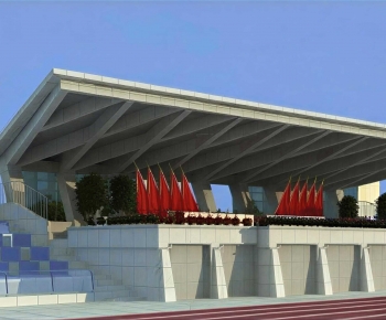 Modern Outdoor Sports Stadium-ID:927999027