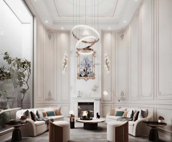 European Style A Living Room-ID:451394089