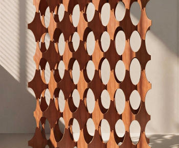 Modern Wooden Screen Partition-ID:517595054