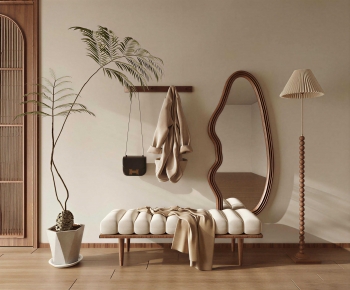Modern Stool For Changing Shoes-ID:592354065