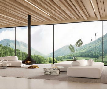 Modern A Living Room-ID:373397119
