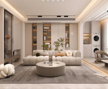Modern A Living Room-ID:714469016