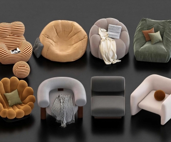Modern Single Sofa-ID:849787953