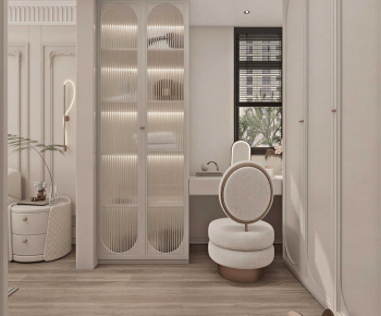 French Style Clothes Storage Area-ID:462376121
