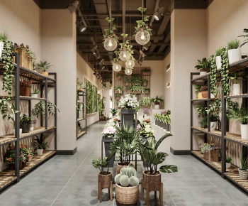 Industrial Style Flower Shop-ID:969513895
