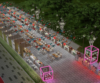 Modern Commercial Street-ID:589750053