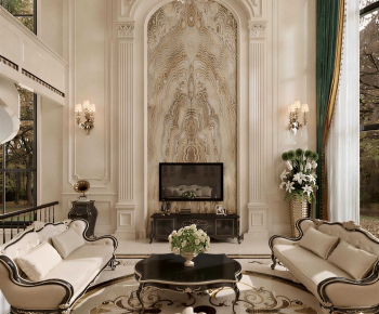 European Style A Living Room-ID:209006077