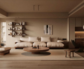Modern A Living Room-ID:791750063