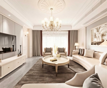 French Style A Living Room-ID:150152923
