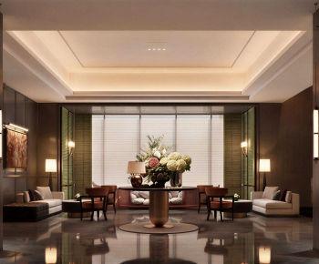 New Chinese Style Lobby Hall-ID:512708901
