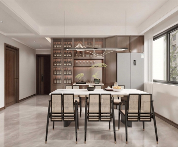 New Chinese Style Dining Room-ID:816132075