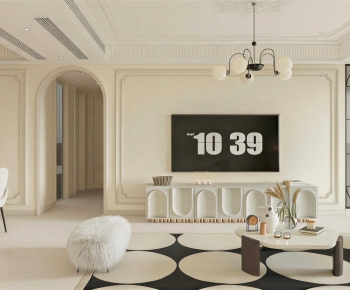 French Style A Living Room-ID:365891936