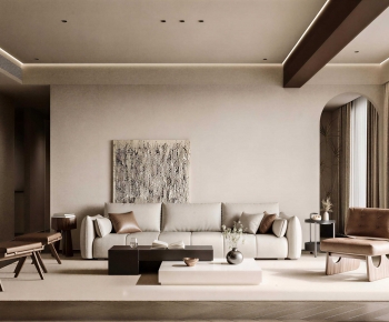 Modern A Living Room-ID:799338104