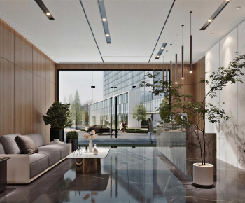 Modern Office Reception Desk-ID:100319447