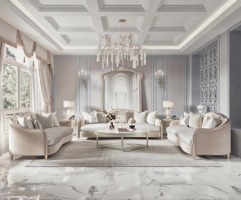 European Style A Living Room-ID:266520984