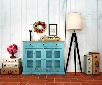 European Style Side Cabinet-ID:851234915