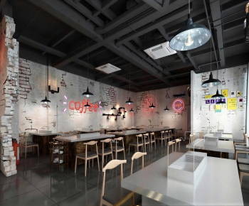 Industrial Style Cafe-ID:177920101