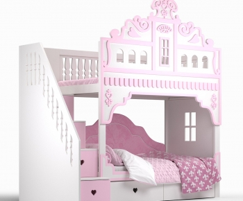 European Style Bunk Bed-ID:748404983
