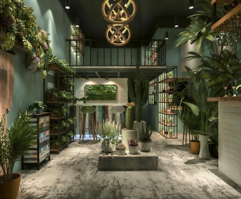 Industrial Style Flower Shop-ID:802962063