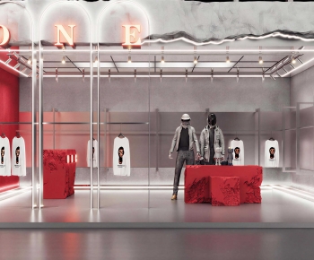 Industrial Style Clothing Store-ID:950123072