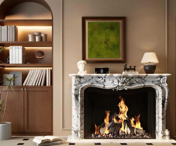 French Style Fireplace-ID:883789064