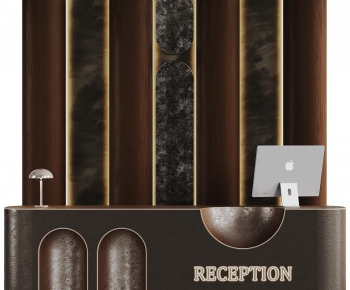 Modern Reception Desk-ID:437392953