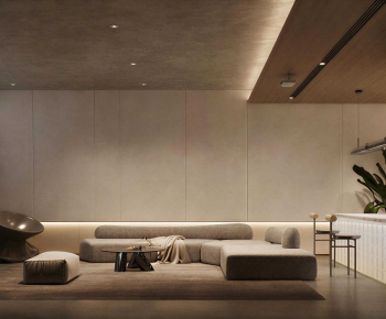 Wabi-sabi Style A Living Room-ID:799797064