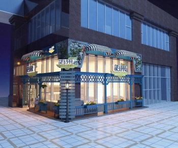 Modern Facade Element-ID:402865896