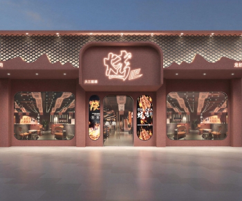 Modern Facade Element-ID:832894096