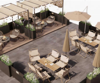 Modern Outdoor Tables And Chairs-ID:239553937