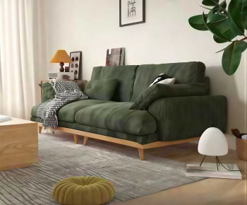 Nordic Style A Sofa For Two-ID:415250068