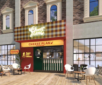 Modern Facade Element-ID:222672942