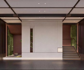 New Chinese Style Hallway-ID:902719023